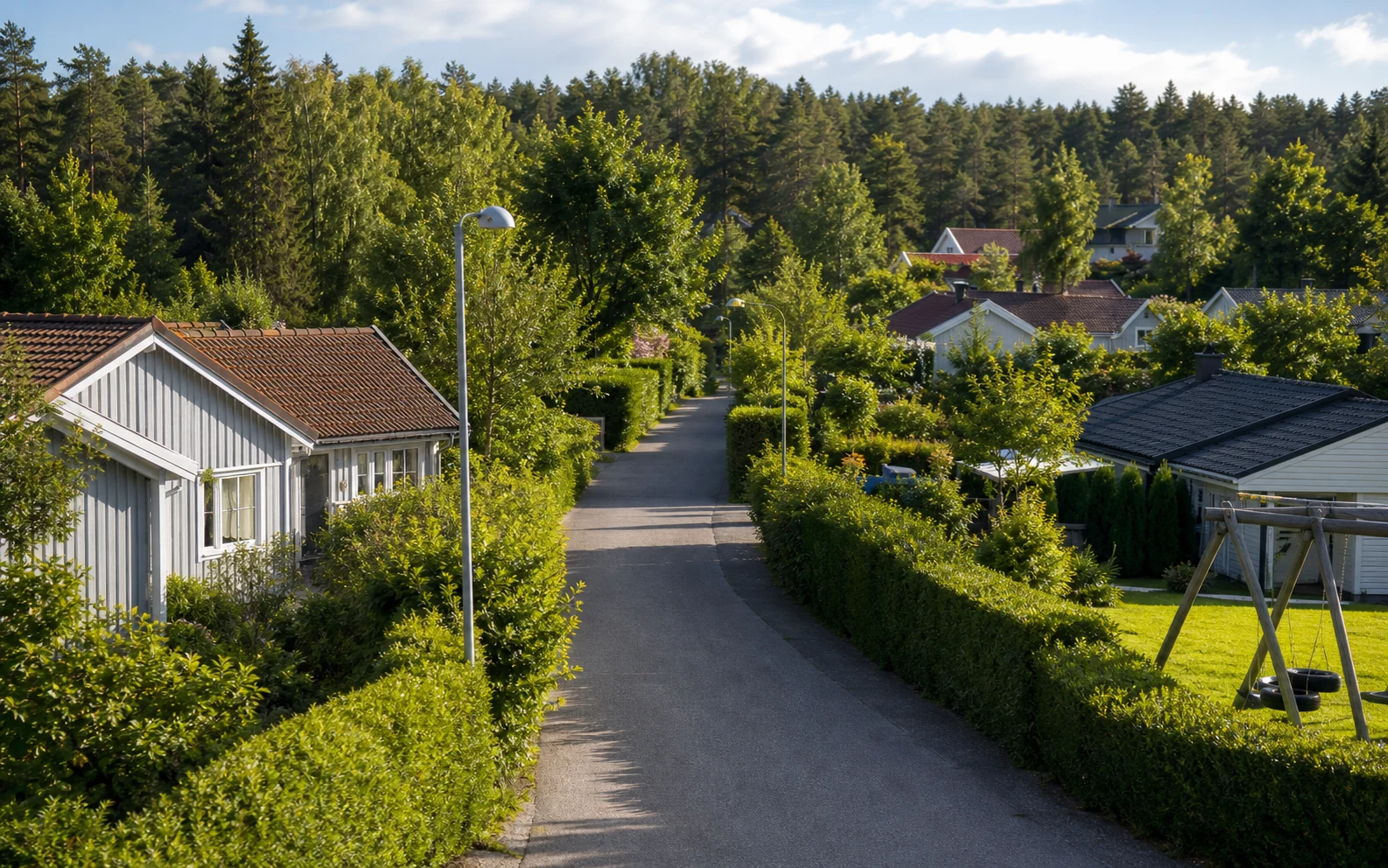 Översikt över Smedbyområdet med markerade platser